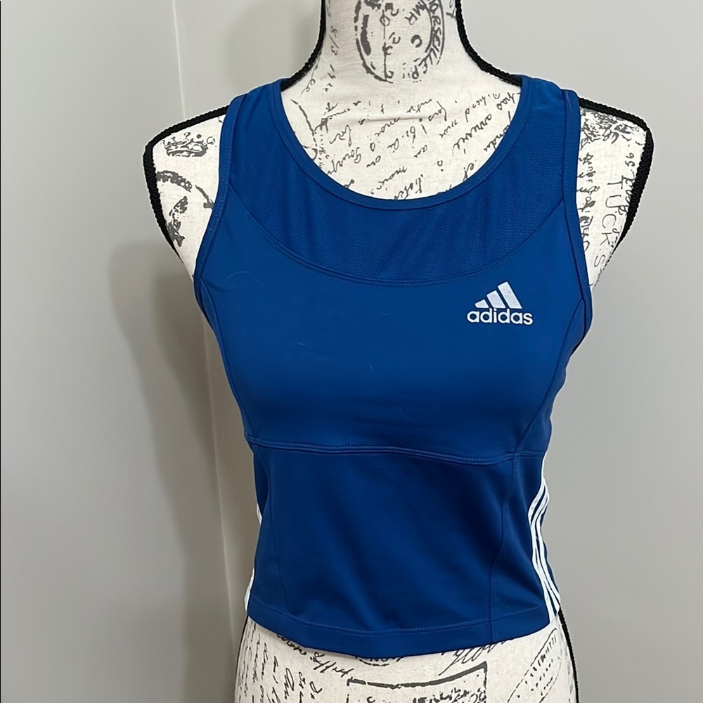 ADIDAS VINTAGE Workout Top, bra built in